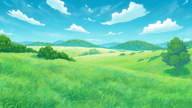 Landscape (Rolling Green Hills)